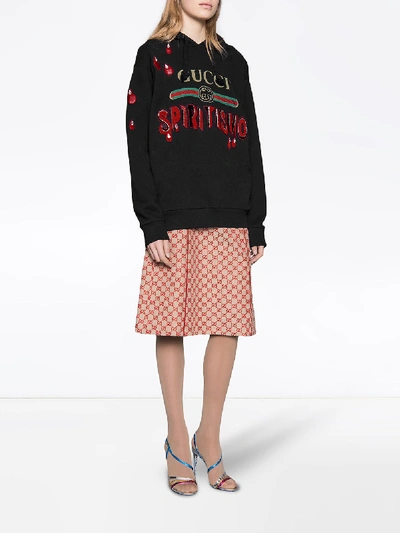Shop Gucci Logo "spiritismo" Sweatshirt