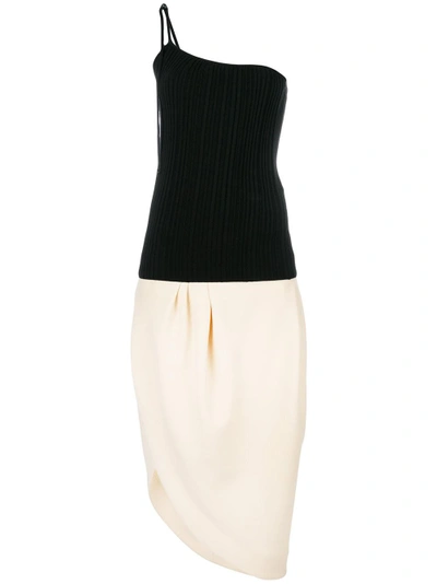 Shop Jacquemus Panelled Dress