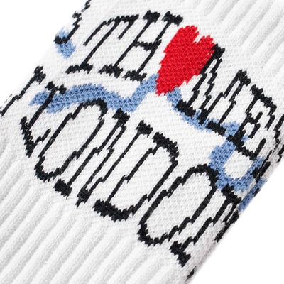 Shop Thames Tourist Sock In White