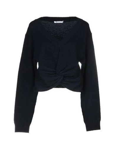 Shop Alexander Wang T Sweater In Dark Blue