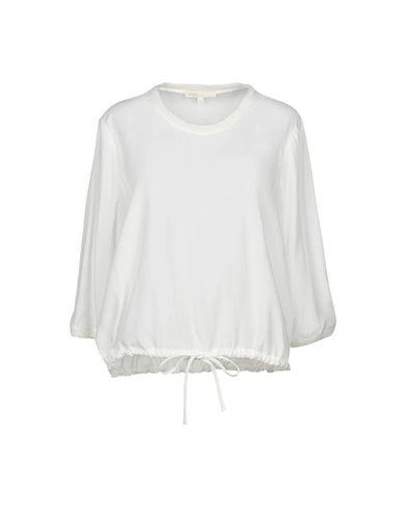 Shop Maje Blouse In White