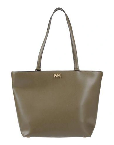 Shop Michael Michael Kors Handbag In Khaki
