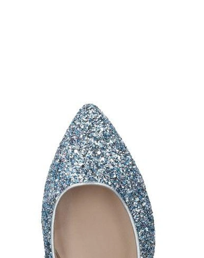 Shop Polly Plume Ballet Flats In Blue
