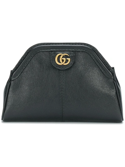 Shop Gucci Re (belle) Clutch In Black