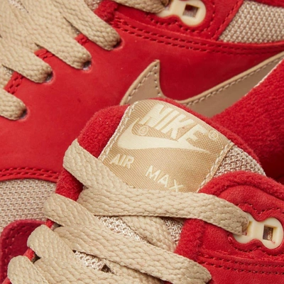 Shop Nike Air Max 1 Premium Retro In Red