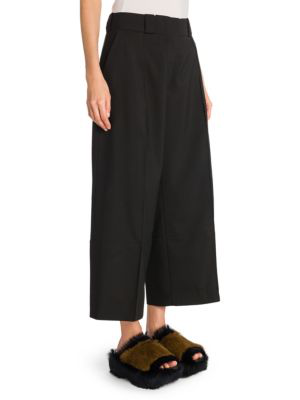 Marni Seam-front Culottes In Black | ModeSens