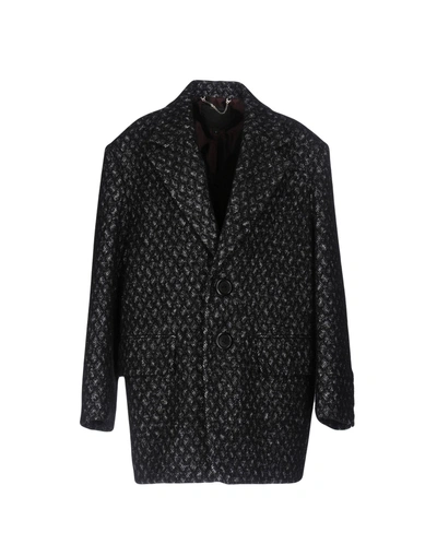Shop Marc Jacobs Coat In Black