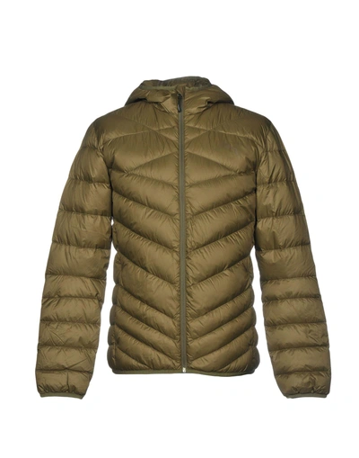 Shop Puma Down Jackets In Military Green