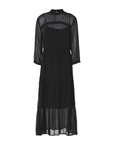 Shop Mbym Midi Dress In Black