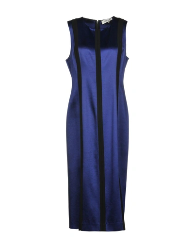 Shop Diane Von Furstenberg Midi Dresses In Blue