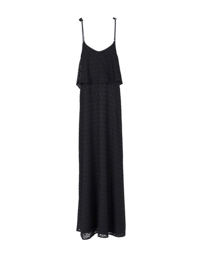 Shop Adorée Long Dress In Black