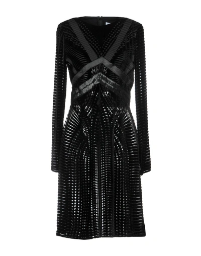 Shop Manuel Facchini Short Dresses In Black