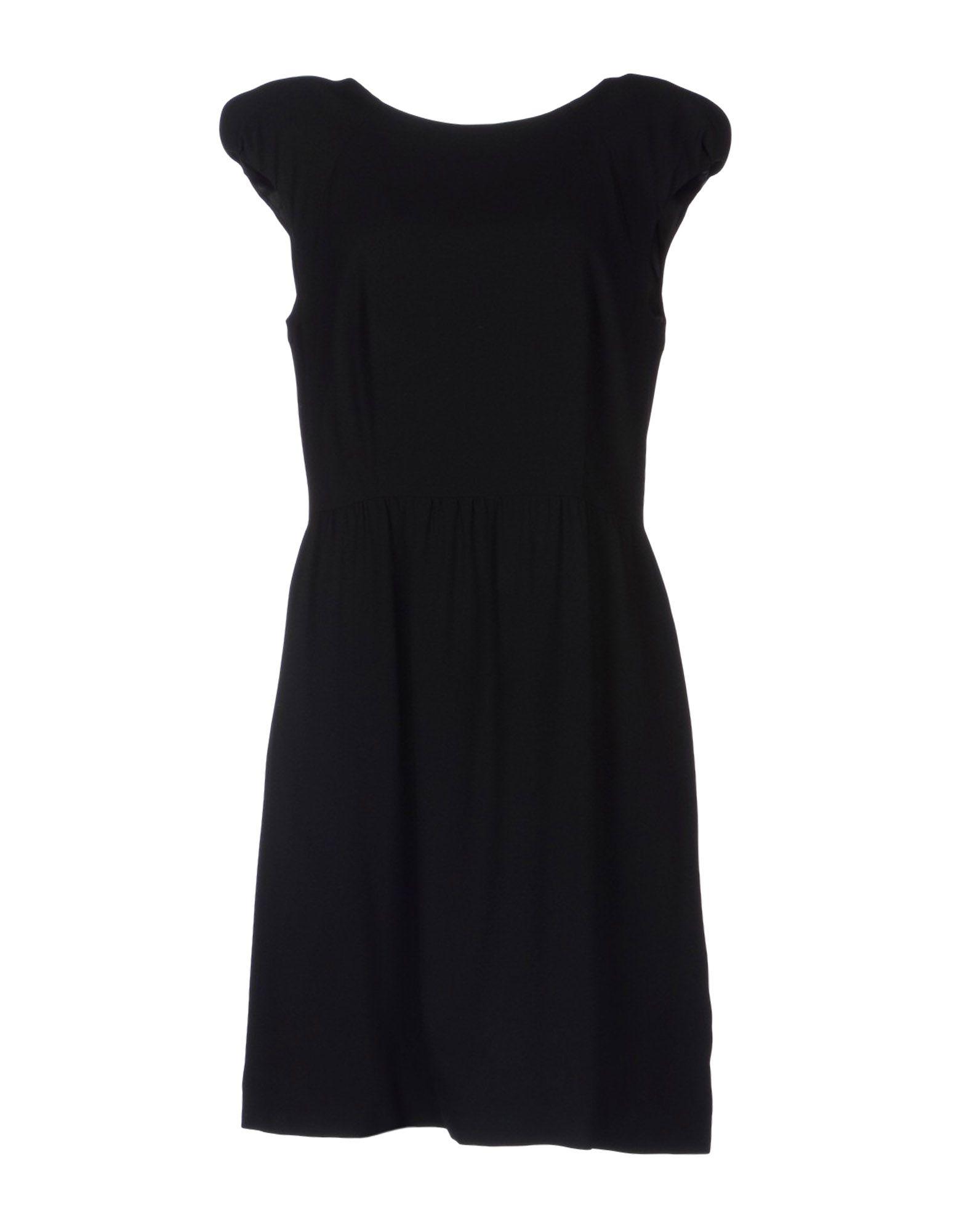 Edward Achour Short Dress In Black | ModeSens