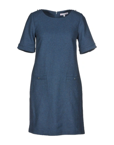 Shop Paul & Joe Sister Short Dress In Dark Blue