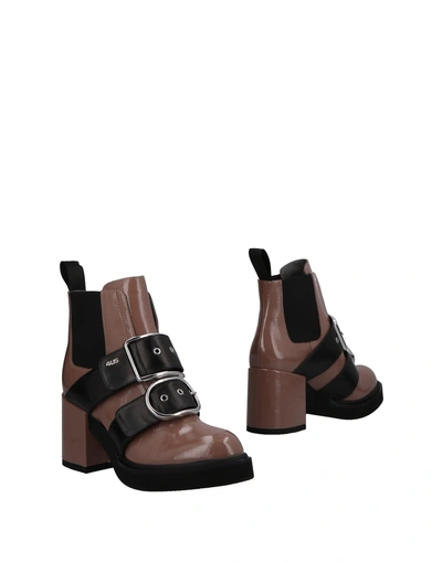 Shop Cesare Paciotti 4us Ankle Boots In Light Brown