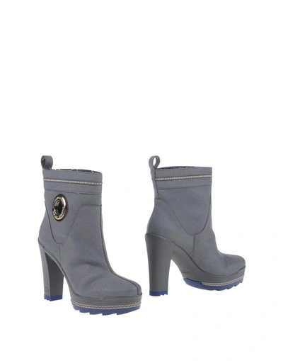 Shop Alberto Guardiani Ankle Boot In Grey