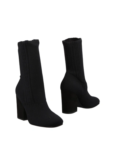 Shop Lella Baldi Ankle Boots In Black