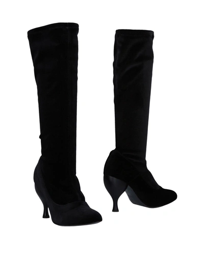 Shop Tipe E Tacchi Boots In Black