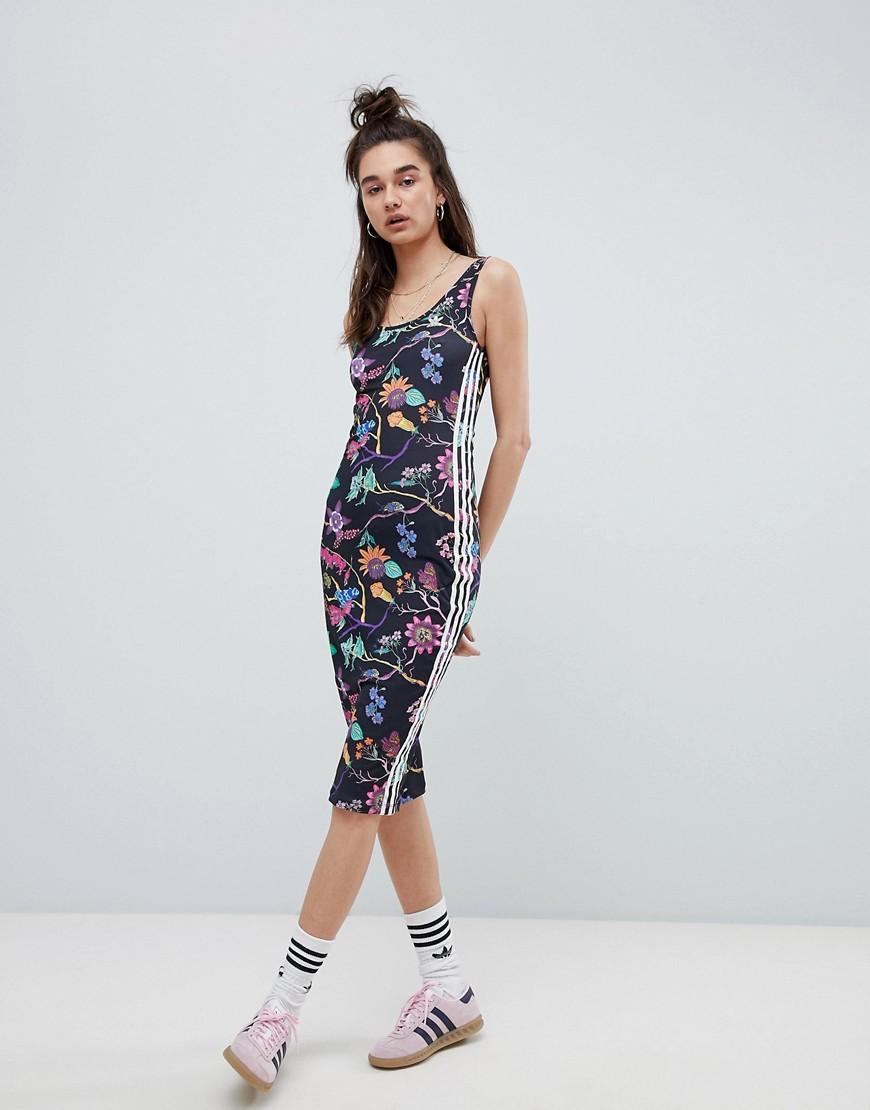 adidas dress flowers