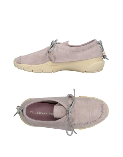 Shop Clear Weather Sneakers In Dove Grey