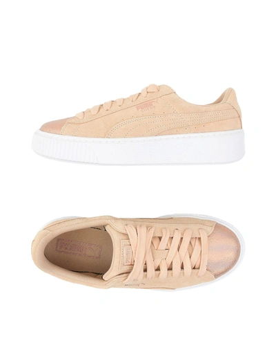 Shop Puma Sneakers In Pale Pink
