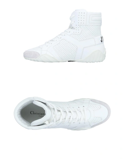 Shop Dior Sneakers In White