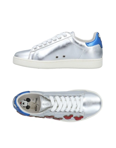 Shop Moa Master Of Arts Sneakers In Silver