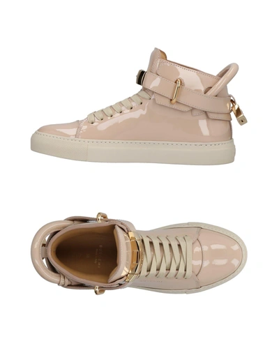 Shop Buscemi Trainers In Sand