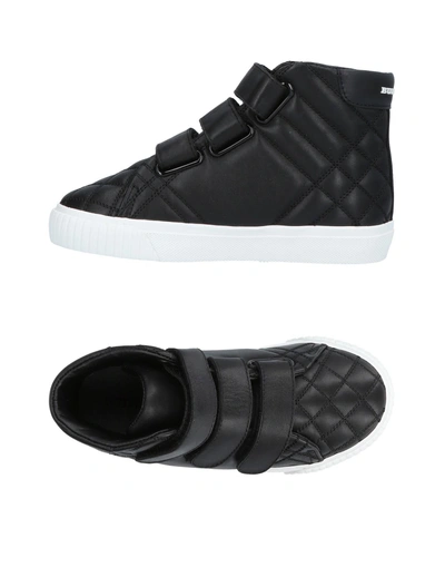 Shop Burberry Sneakers In Black