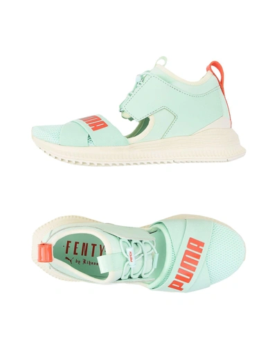 Shop Fenty X Puma Sneakers In Light Green