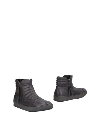 Shop Bruno Bordese Ankle Boots In Grey