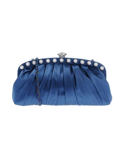 Shop Nina Handbag In Blue