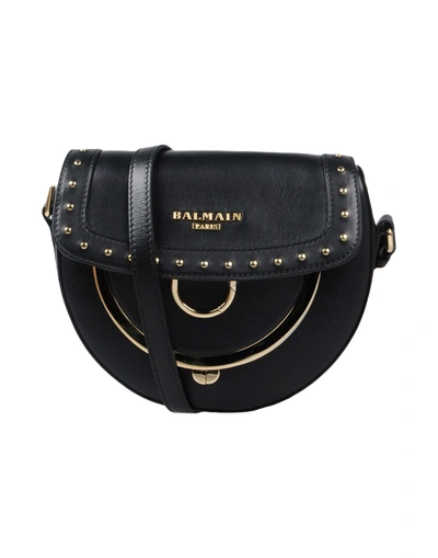 Shop Balmain Cross-body Bags In Black