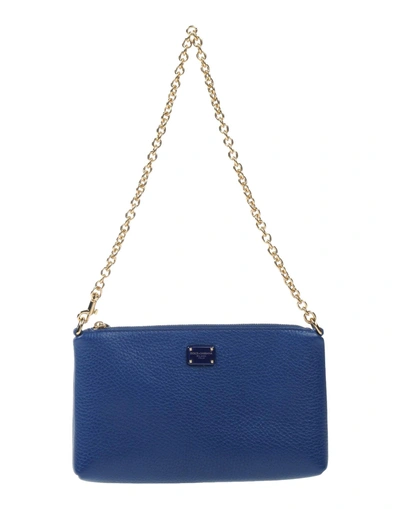 Shop Dolce & Gabbana Handbags In Slate Blue