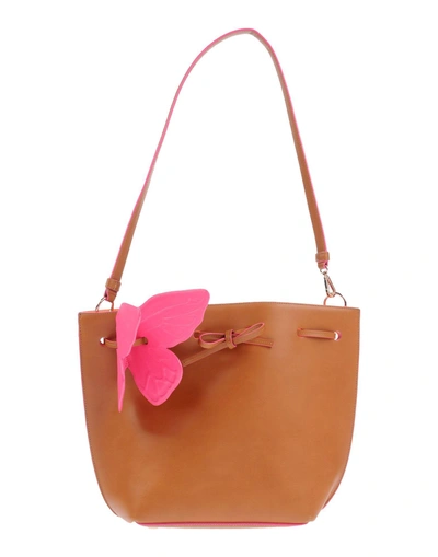 Shop Sophia Webster Shoulder Bag In Brown