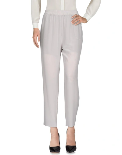 Shop Woolrich Casual Pants In Grey