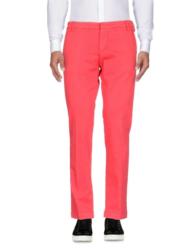Shop Entre Amis Casual Pants In Coral