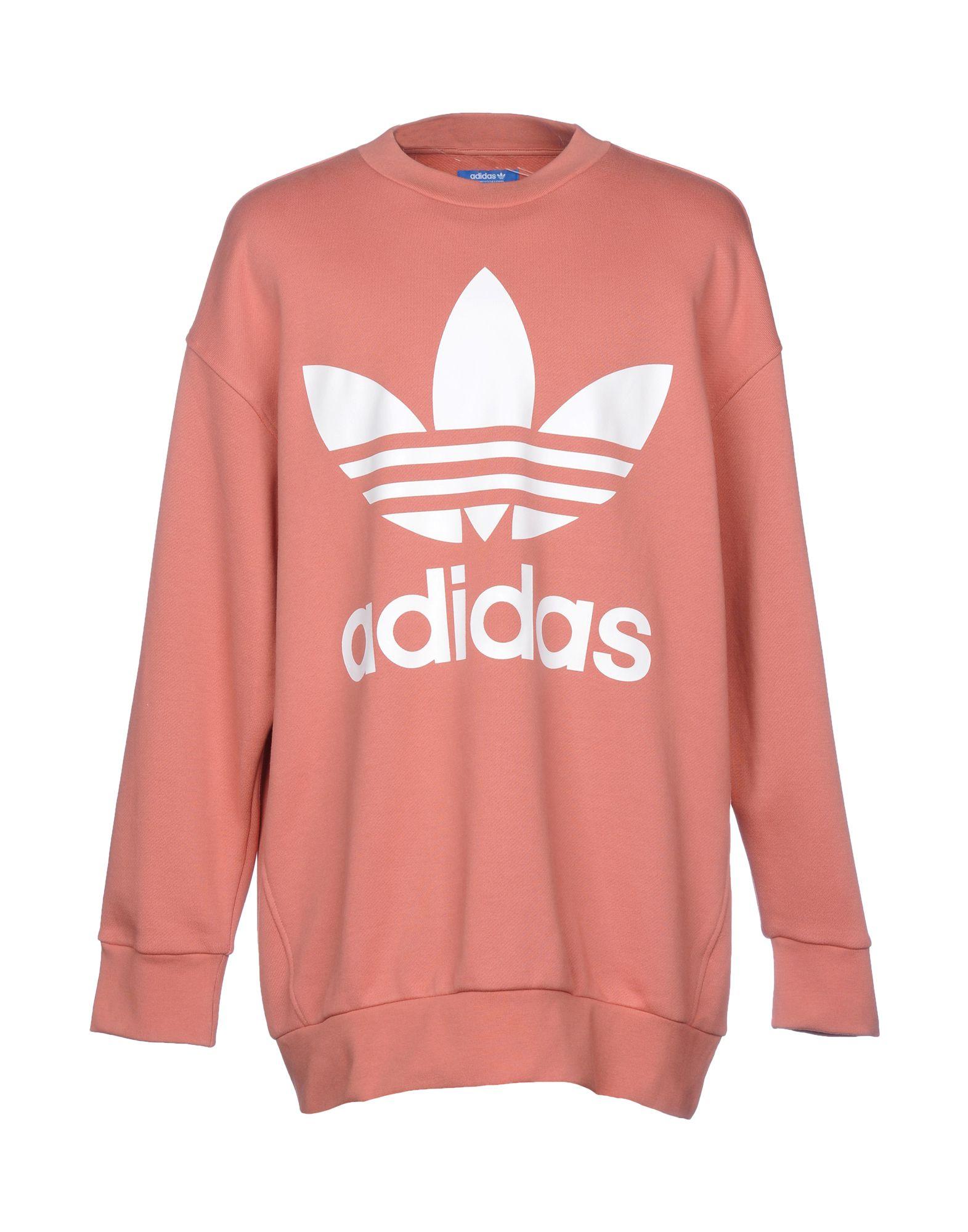 salmon adidas sweatshirt