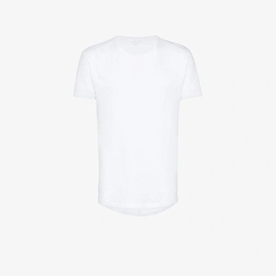 Shop Orlebar Brown Klassisches T-shirt In White