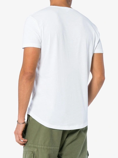 Shop Orlebar Brown Classic Cotton T-shirt In White