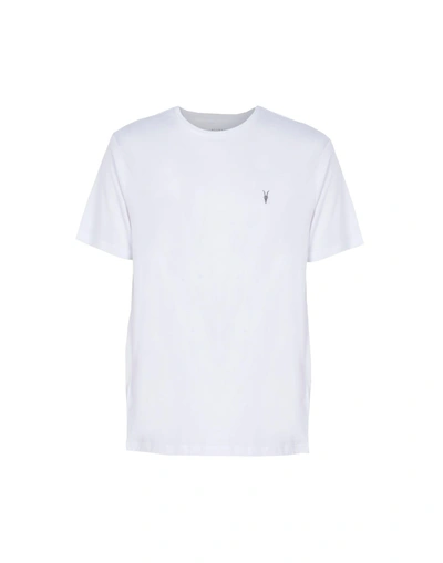 Shop Allsaints T-shirt In White