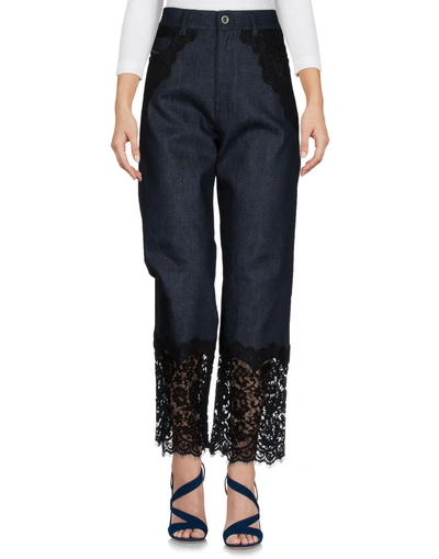 Shop Diesel Black Gold Jeans In Blue