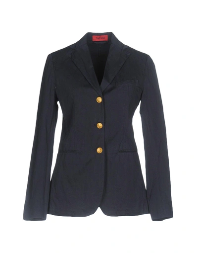 Shop The Gigi Suit Jackets In Dark Blue