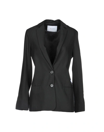 Shop Aglini Blazer In Black