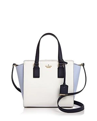 Shop Kate Spade New York Cameron Street Small Hayden Leather Crossbody In Blue Multi/gold