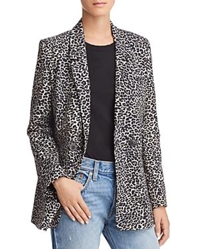 Shop Anine Bing Madeleine Leopard Blazer