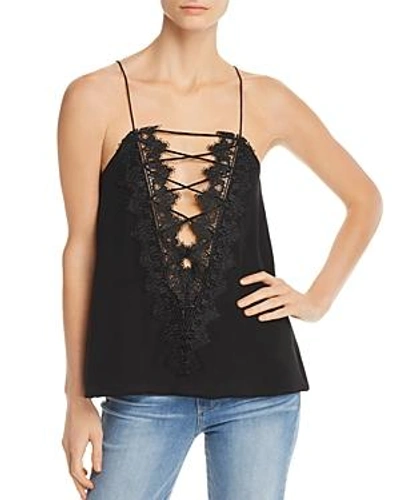 Shop Cami Nyc The Charlie Silk Cami In Black