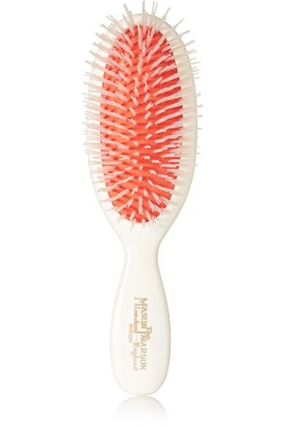Shop Mason Pearson Pocket Nylon Bristle Hairbrush - Ivory