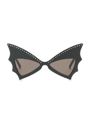 Shop Saint Laurent 54mm Jerry Bat Sunglasses In Black