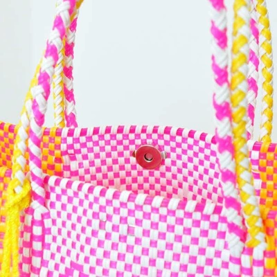 Shop Soi 55 Lolita Beach Bag / Dolce In Orange